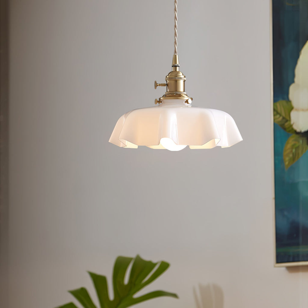 French Flower Droplight Pendant Light