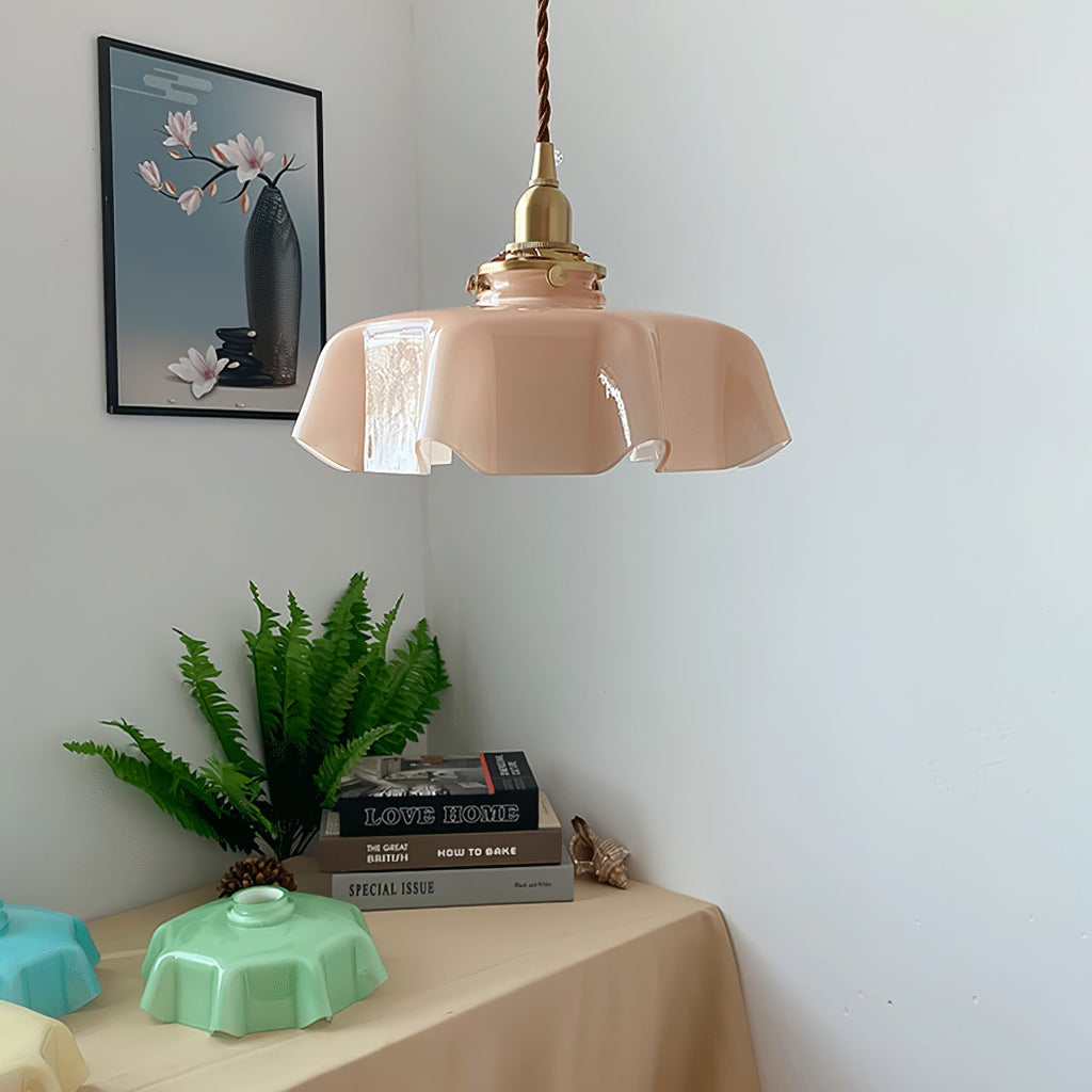 French Flower Droplight Pendant Light