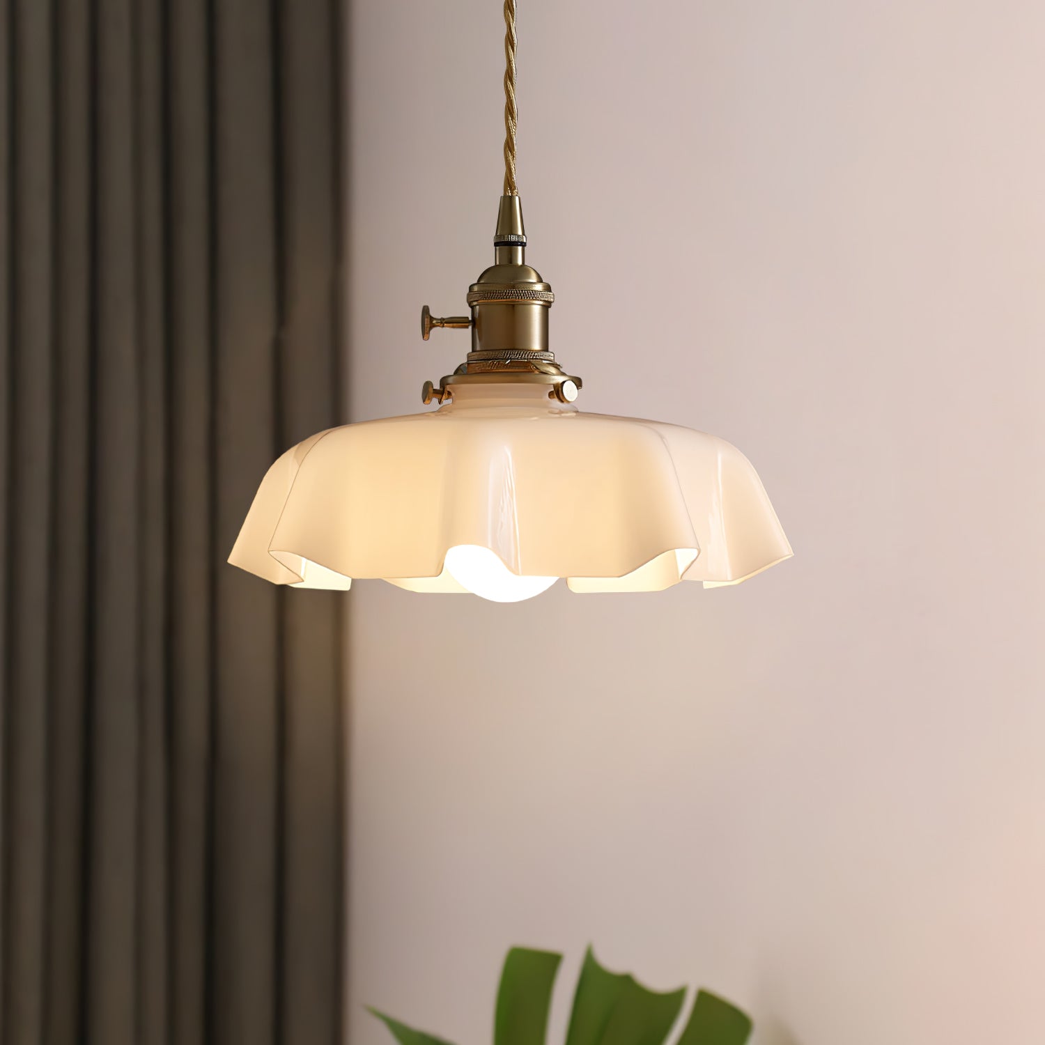 French Flower Droplight Pendant Light