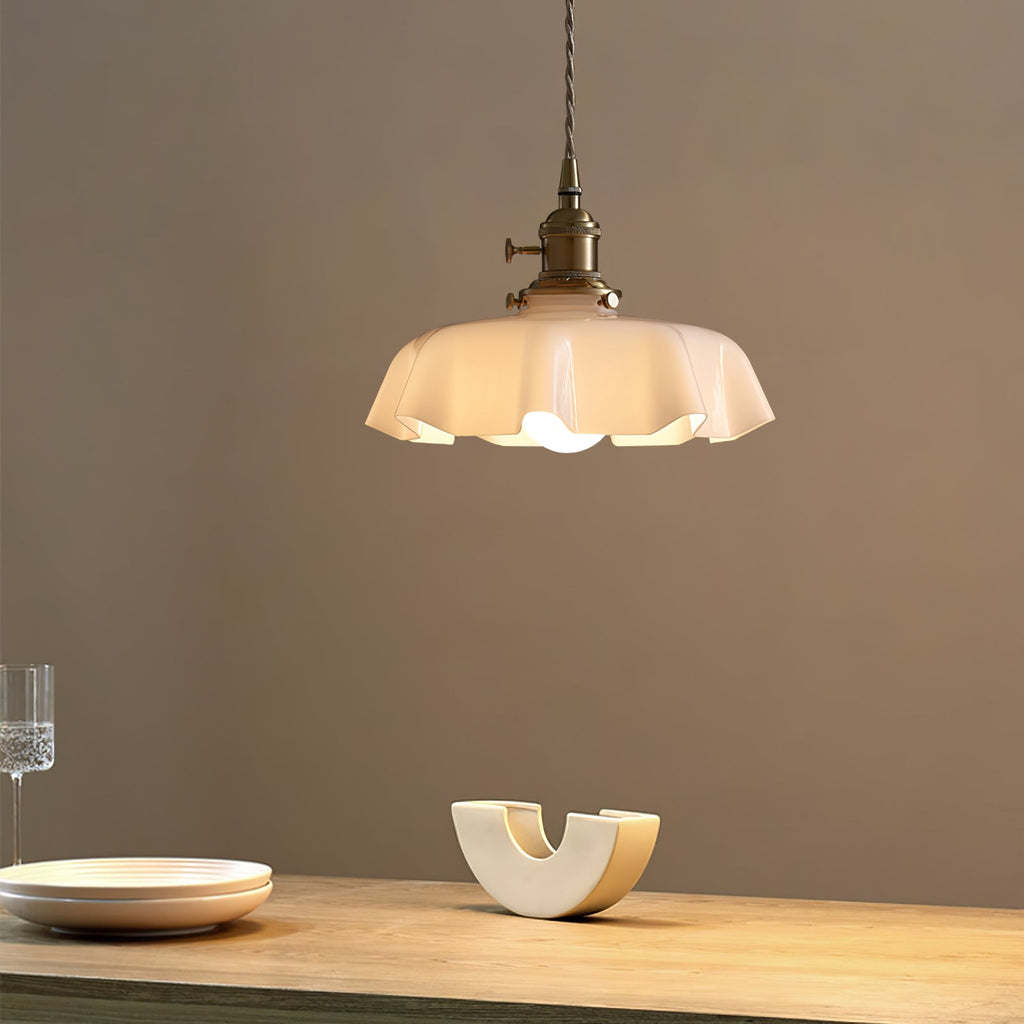 French Flower Houselight Pendant Swag Light