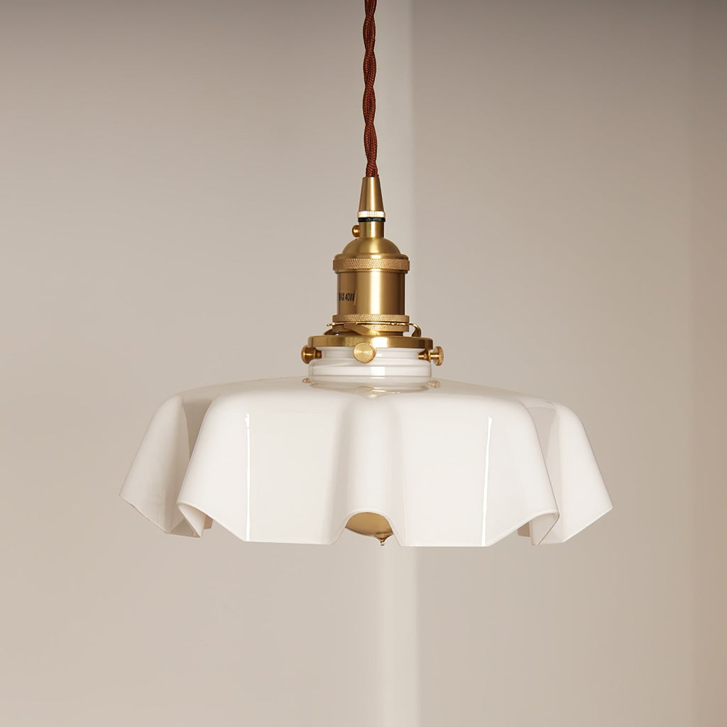 French Flower Houselight Pendant Swag Light