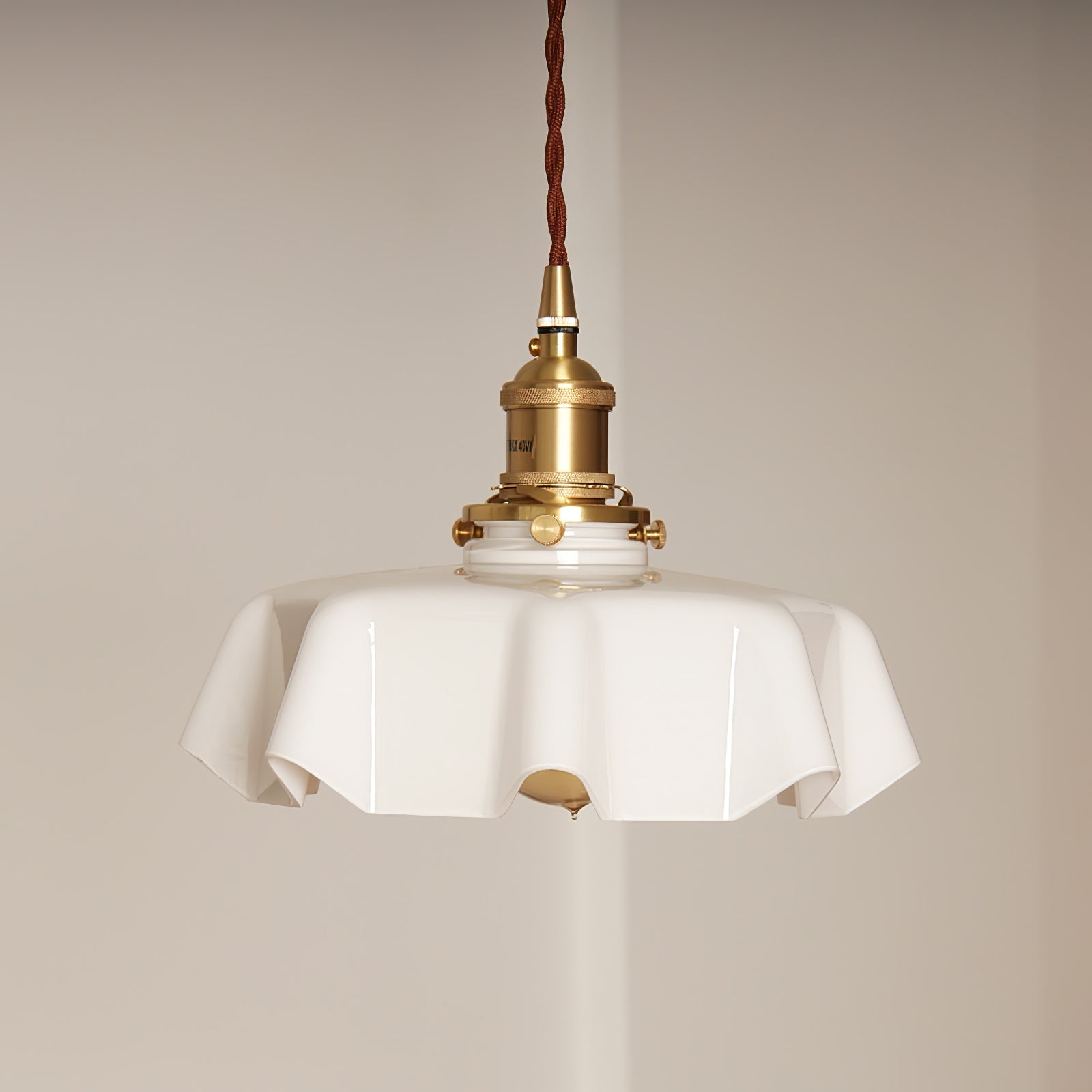 French Flower Houselight Pendant Swag Light