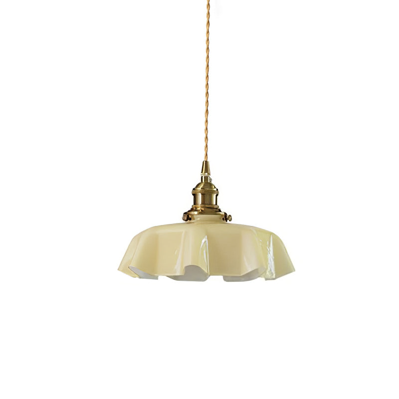 French Flower Houselight Pendant Swag Light