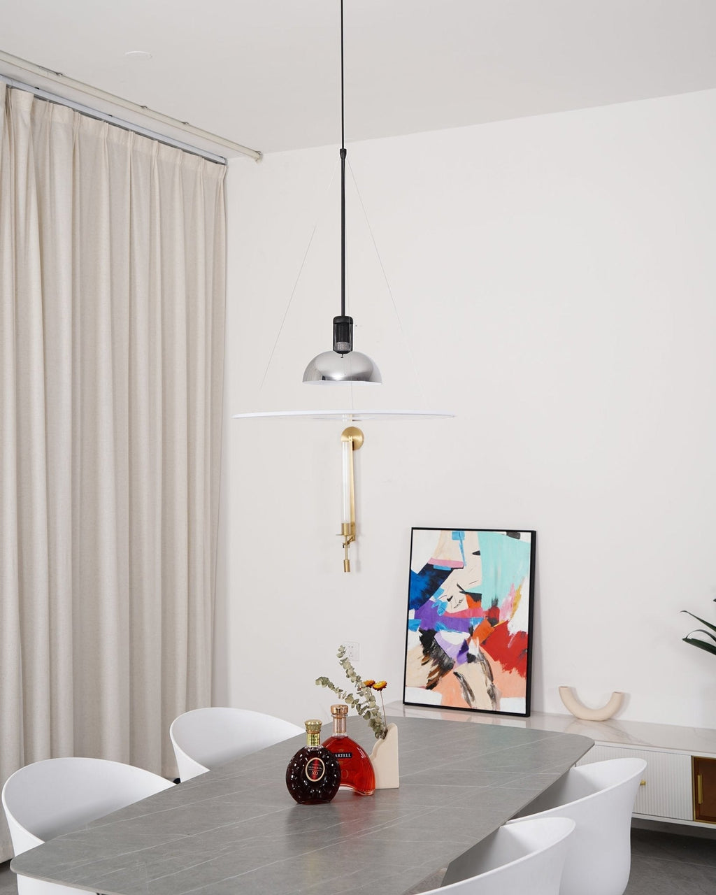 Flying Saucer Droplight Pendant Light