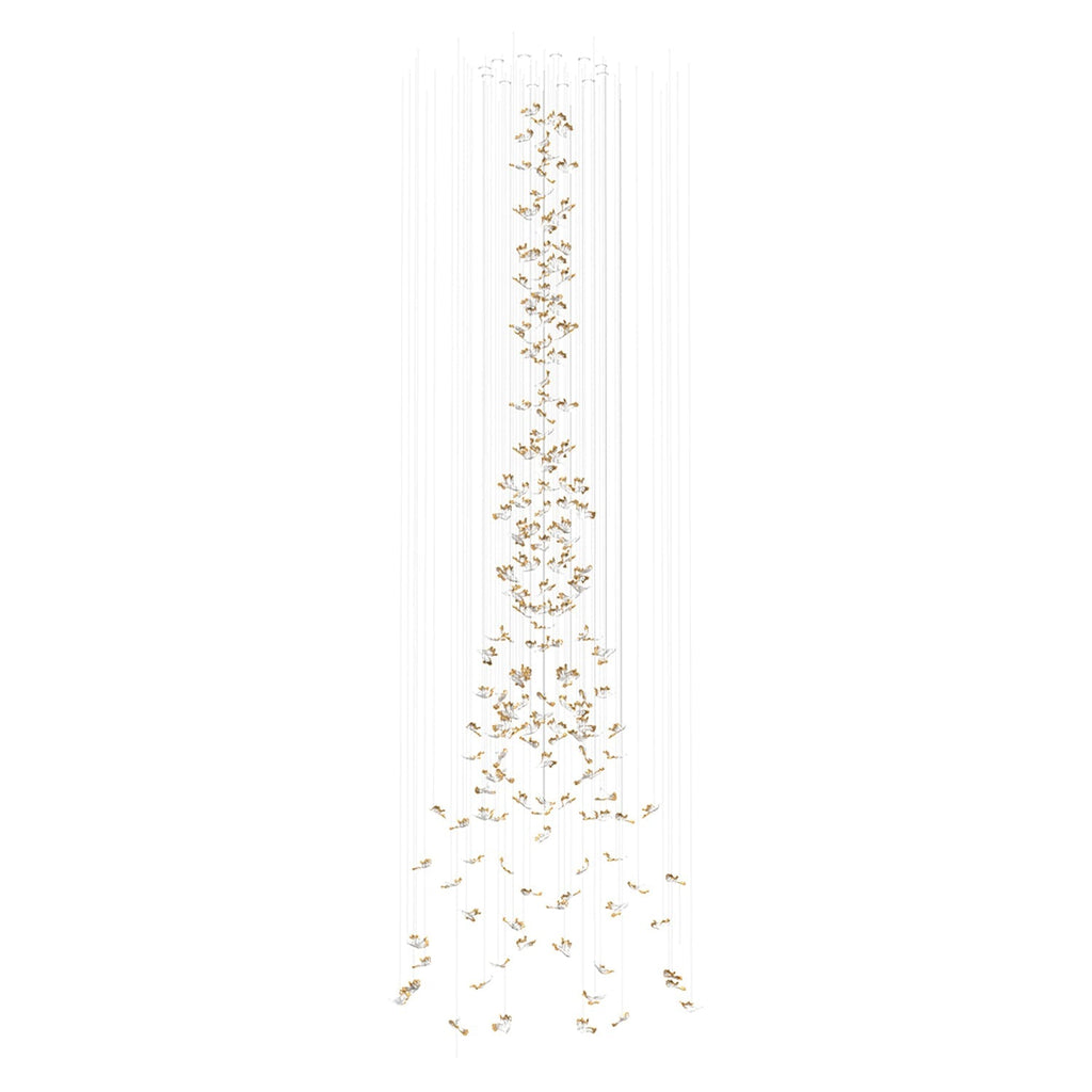 Frosted Petals Frozen Electrolier Chandelier