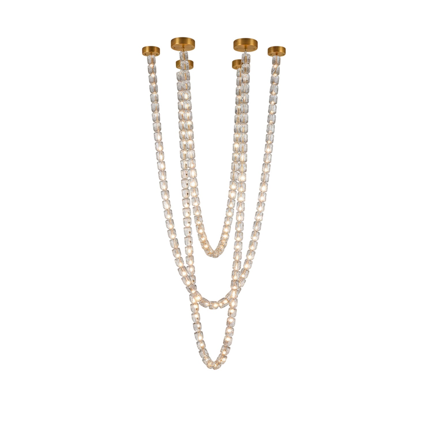 Gabriel Gold Chandelier