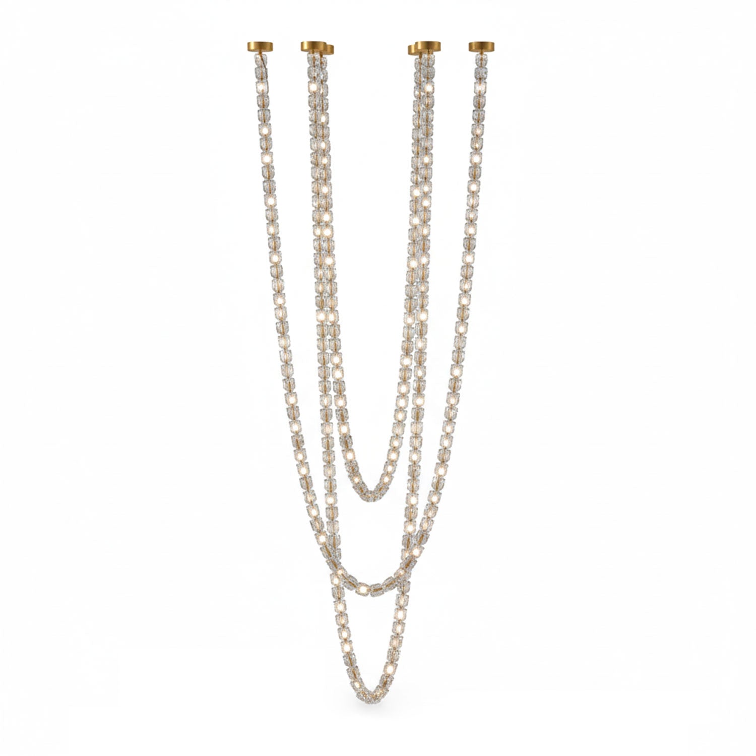 Gabriel Gold Chandelier