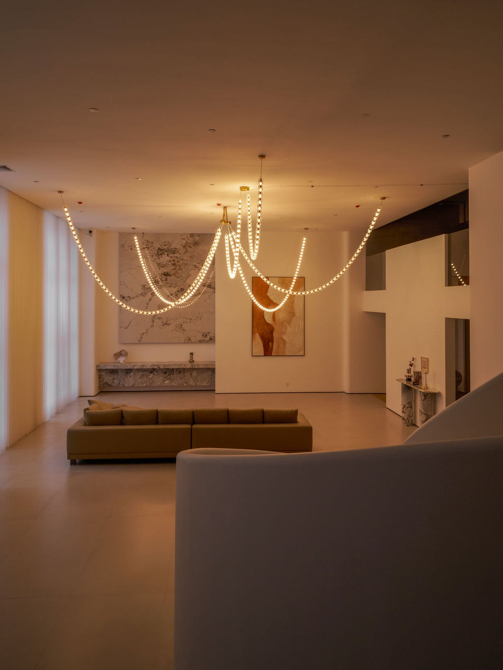 Gabriel Gold Chandelier