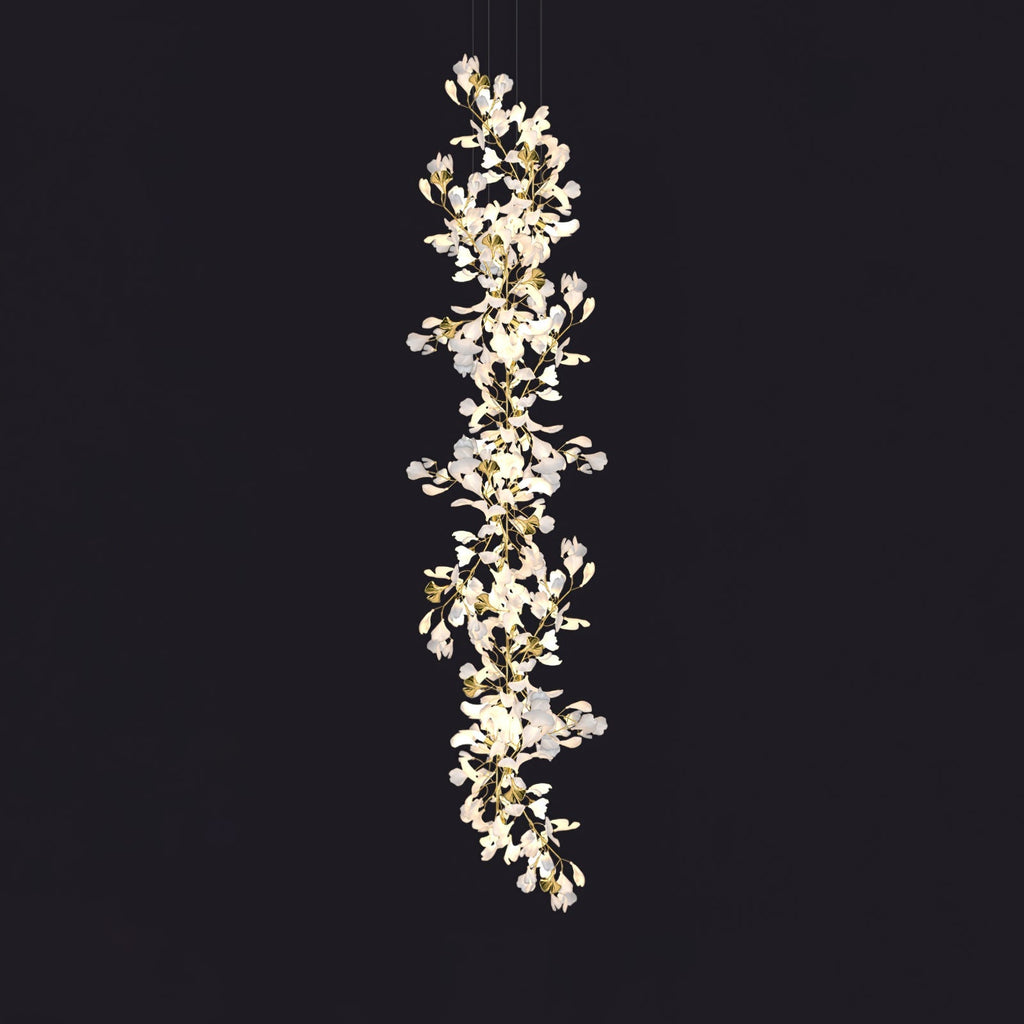 Gingko Leaves Crown Chandelier