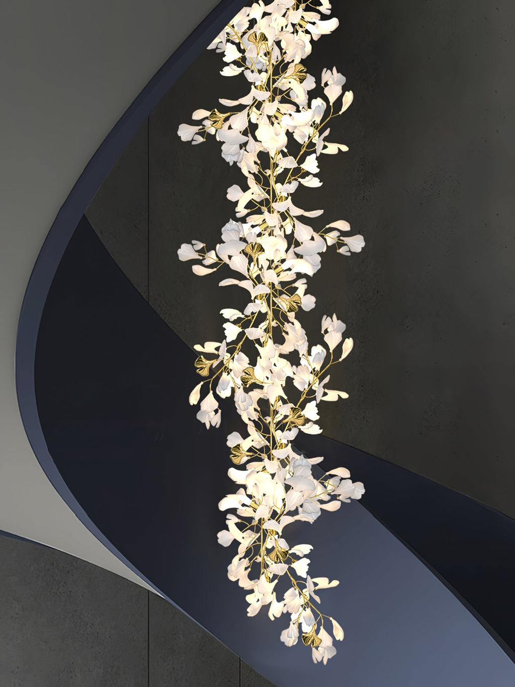 Gingko Leaves Crown Chandelier