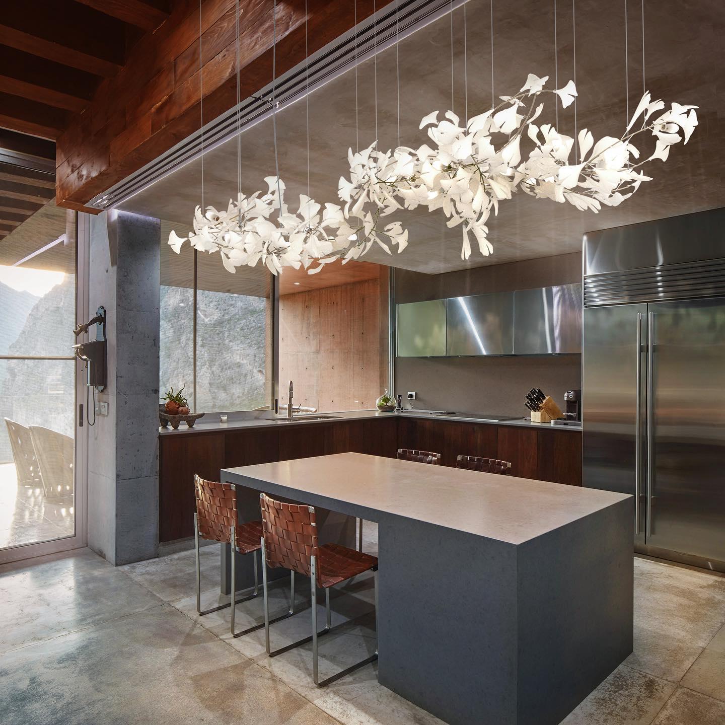 Gingko Leaves Crown Chandelier