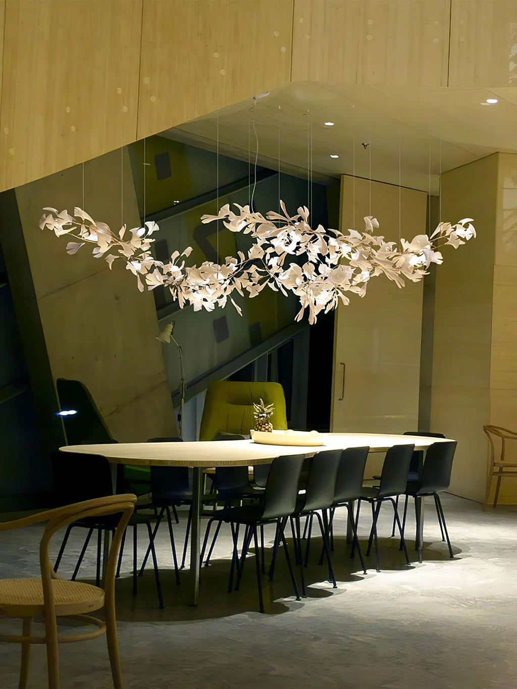 Gingko Leaves Crown Chandelier