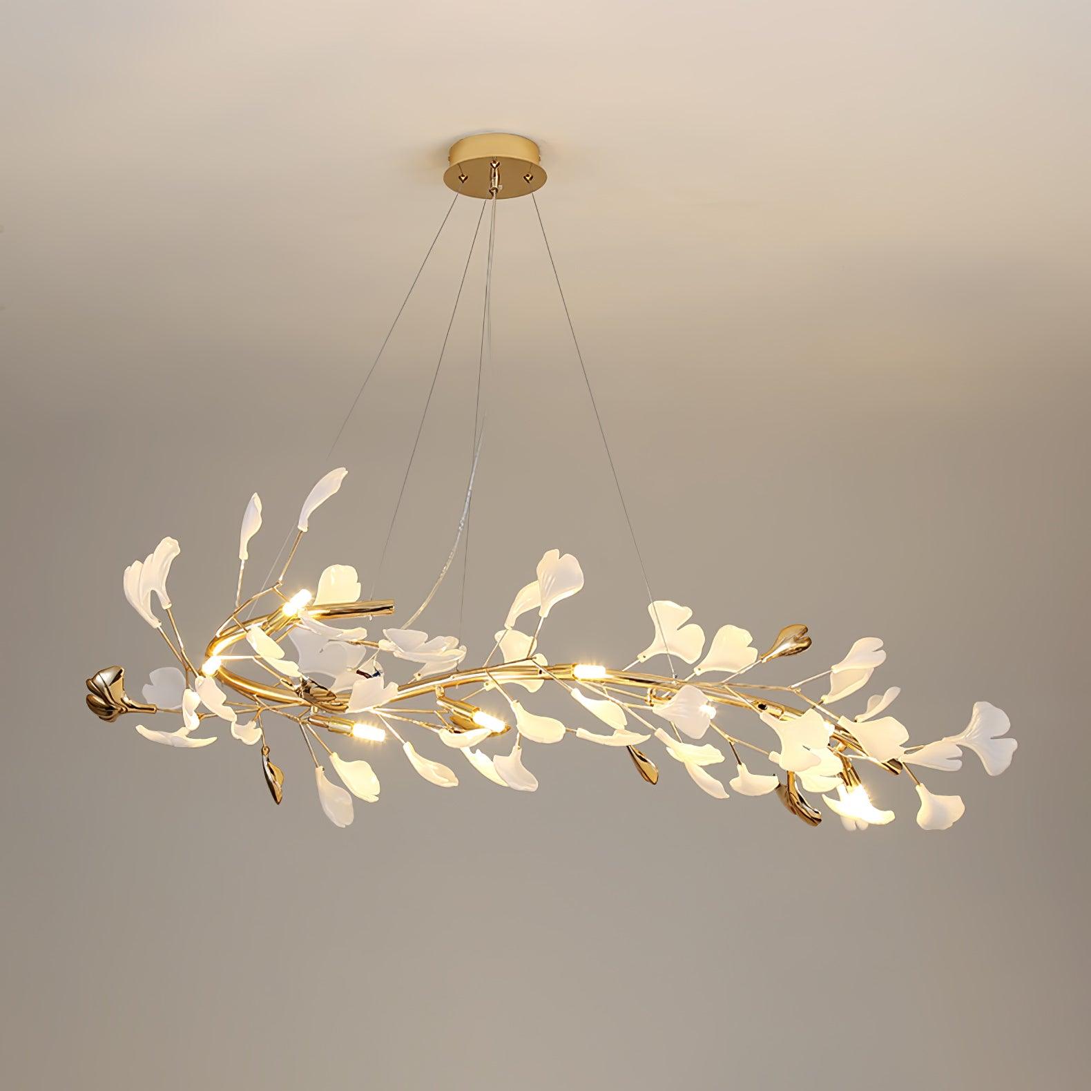 Gingko Ceiling fixture Chandelier T