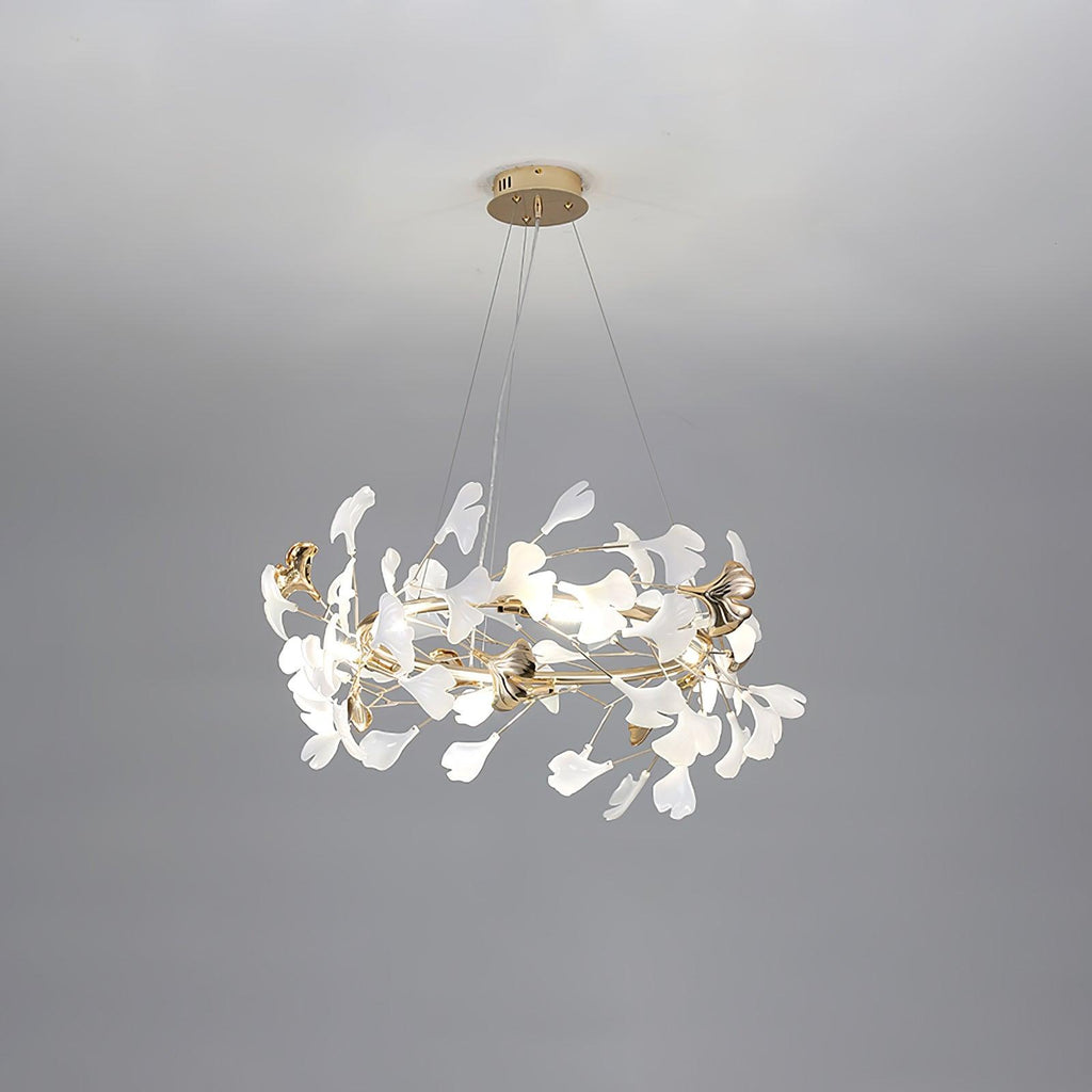 Gingko Ceiling fixture Chandelier T
