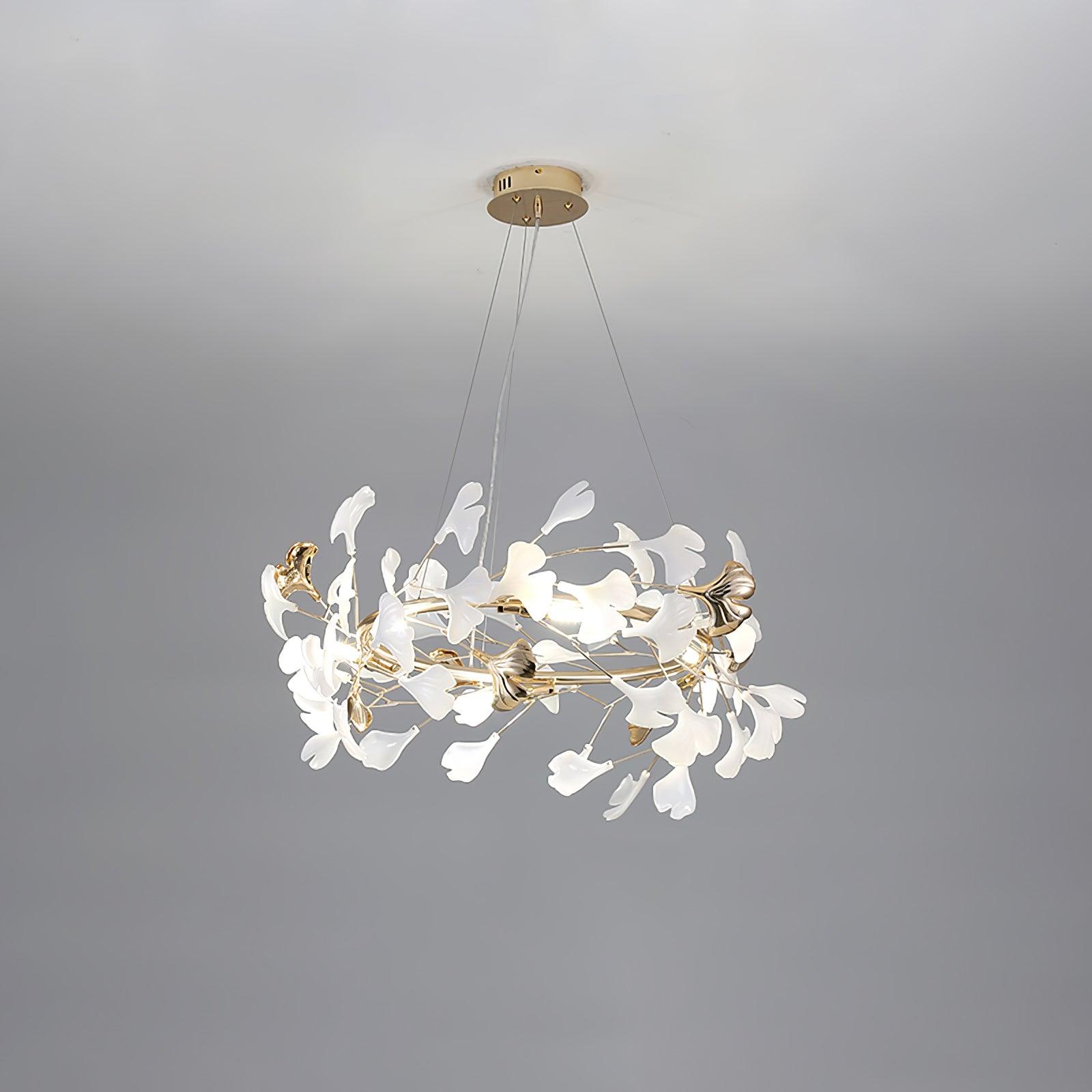 Gingko Ceiling fixture Chandelier T