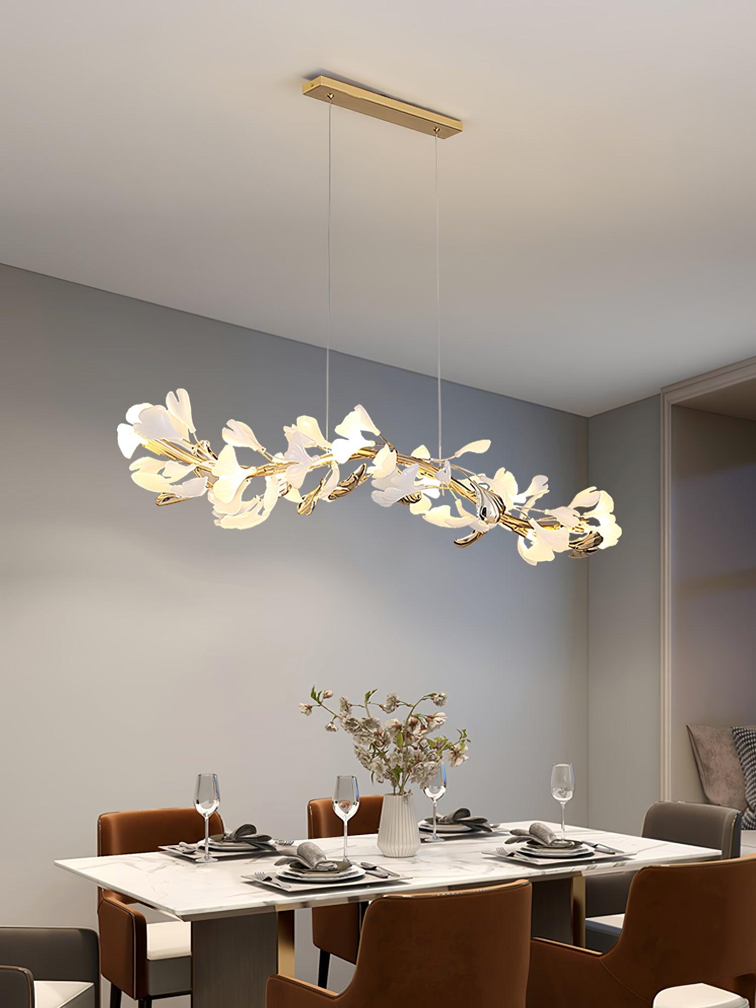 Gingko Ceiling fixture Chandelier T