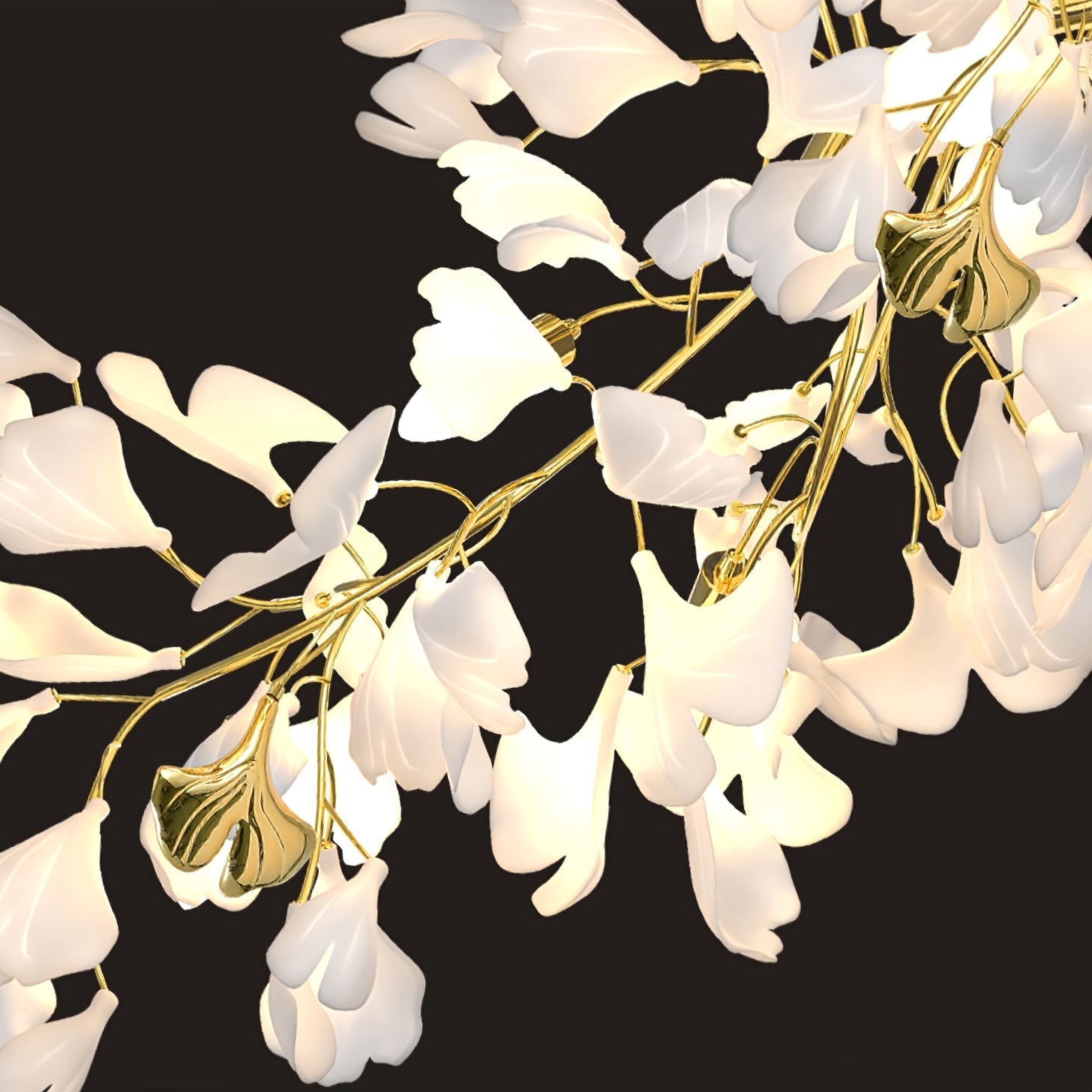 Gingko Long Branch Electrolier Chandelier