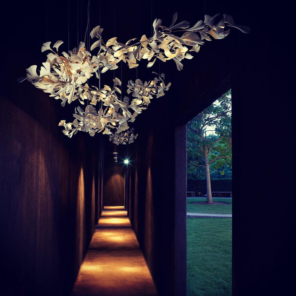 Gingko Leaves Crown Chandelier