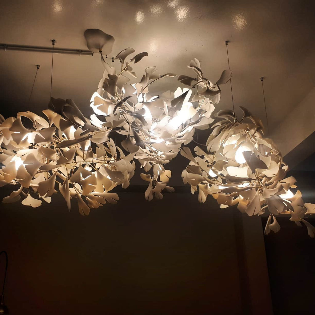 Gingko Leaves Crown Chandelier