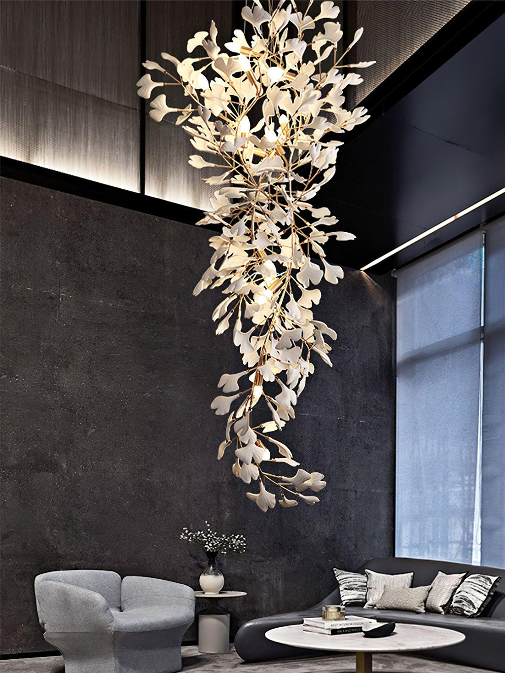 Gingko Long Branch Electrolier Chandelier