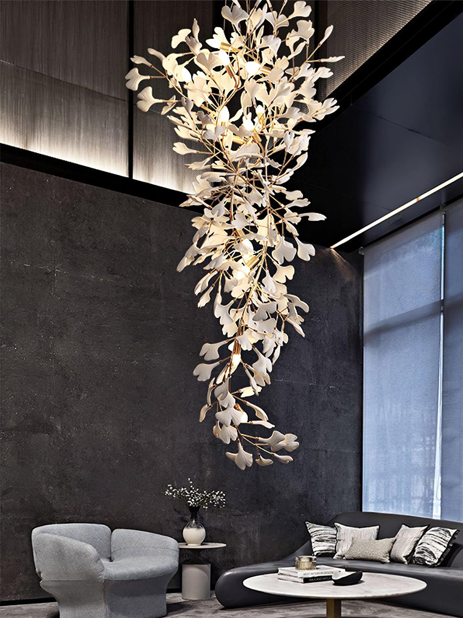Gingko Long Branch Electrolier Chandelier