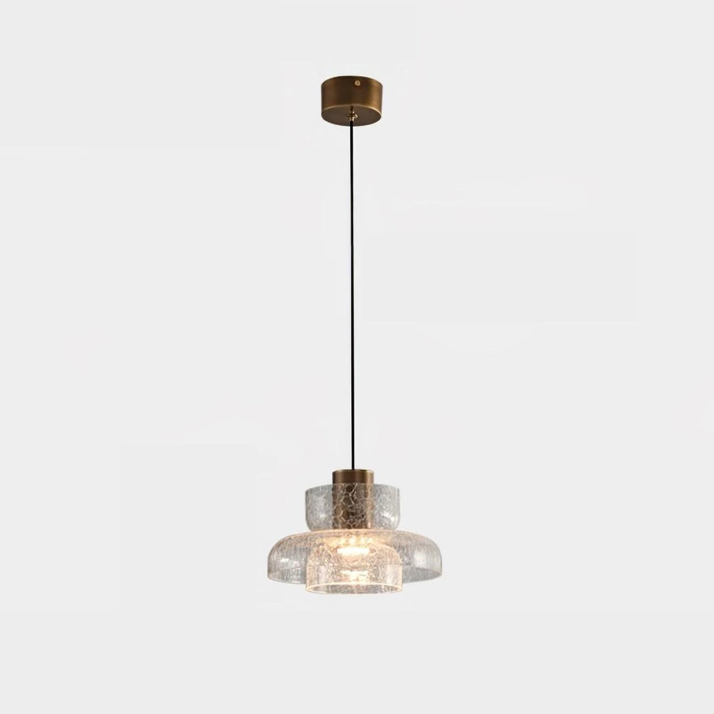 Glacier Crackle Glass Houselight Pendant Lamp