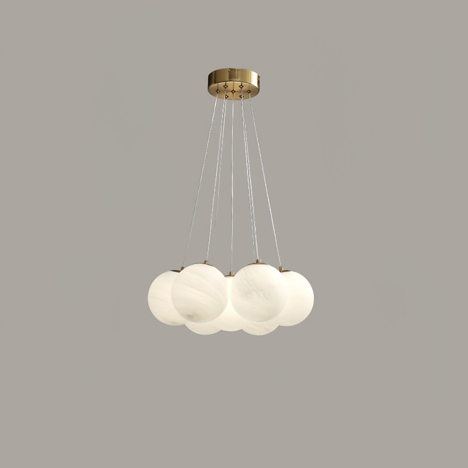 Glass Cluster Pendant light Chandelier