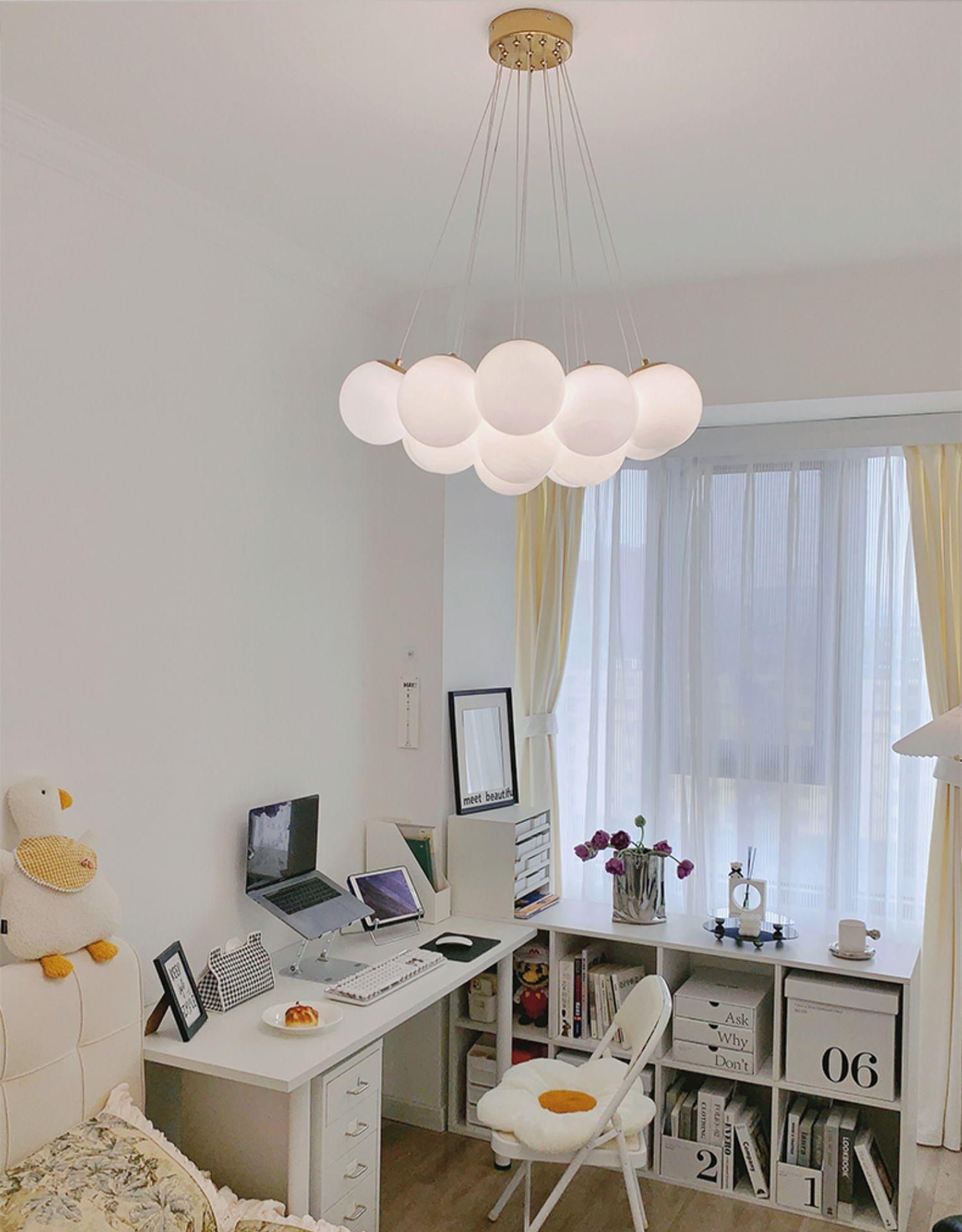 Glass Cluster Pendant light Chandelier