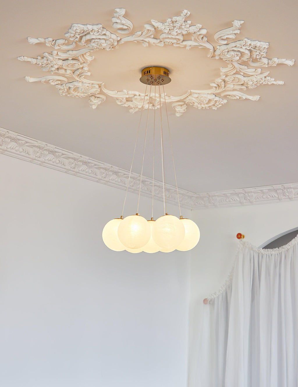 Glass Cluster Pendant light Chandelier