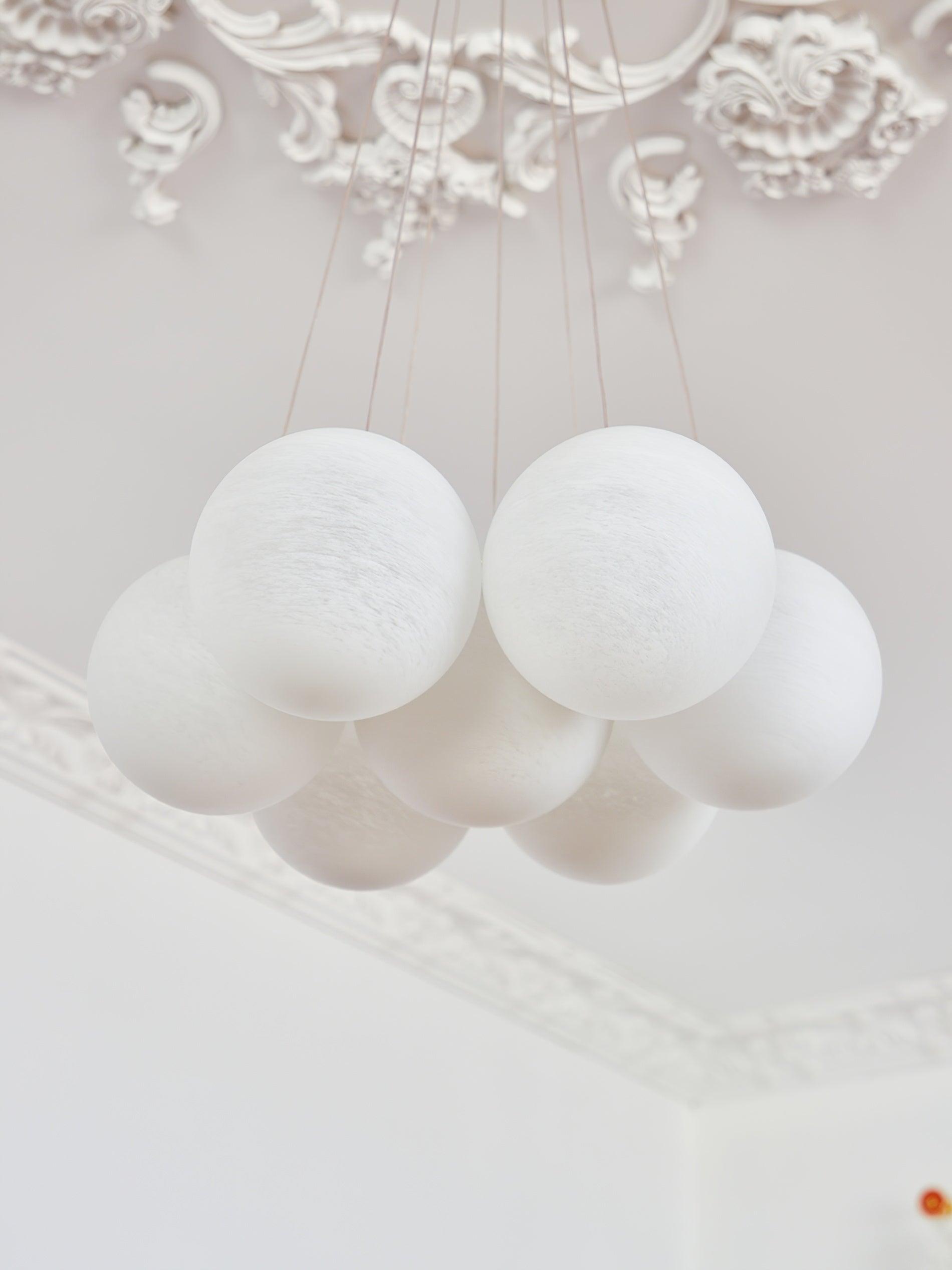 Glass Cluster Pendant light Chandelier