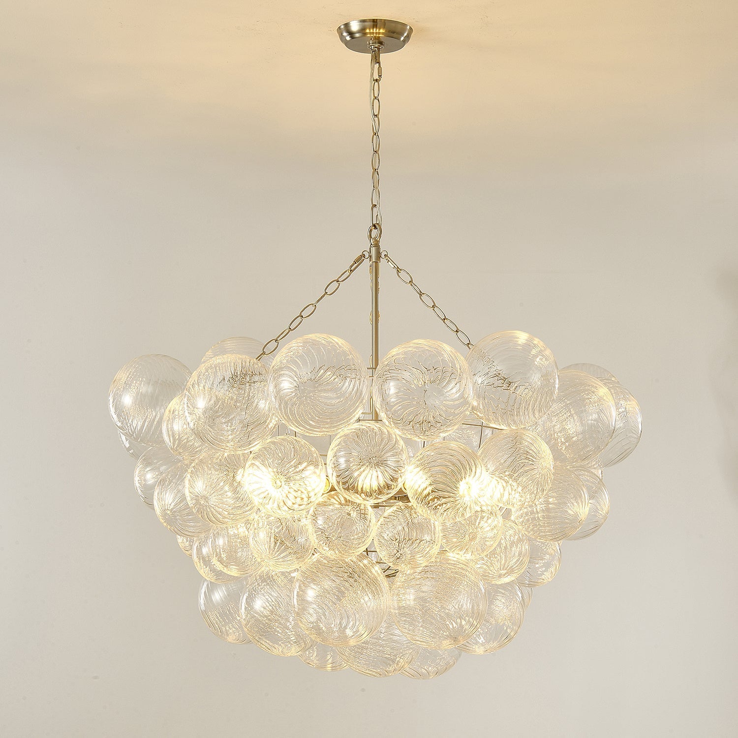 Glass Ball Bubbles Ceiling fixture Chandelier