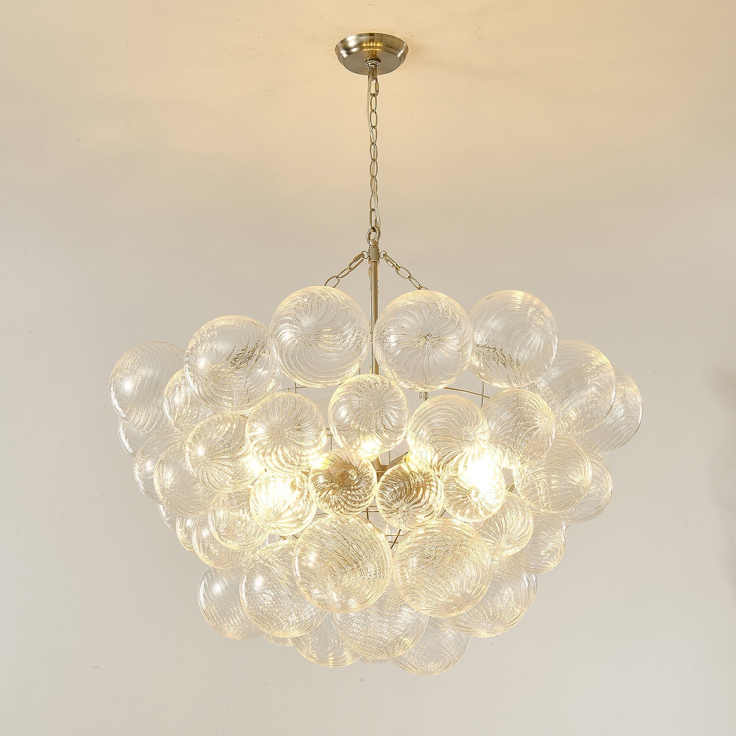 Glass Ball Bubbles Ceiling fixture Chandelier