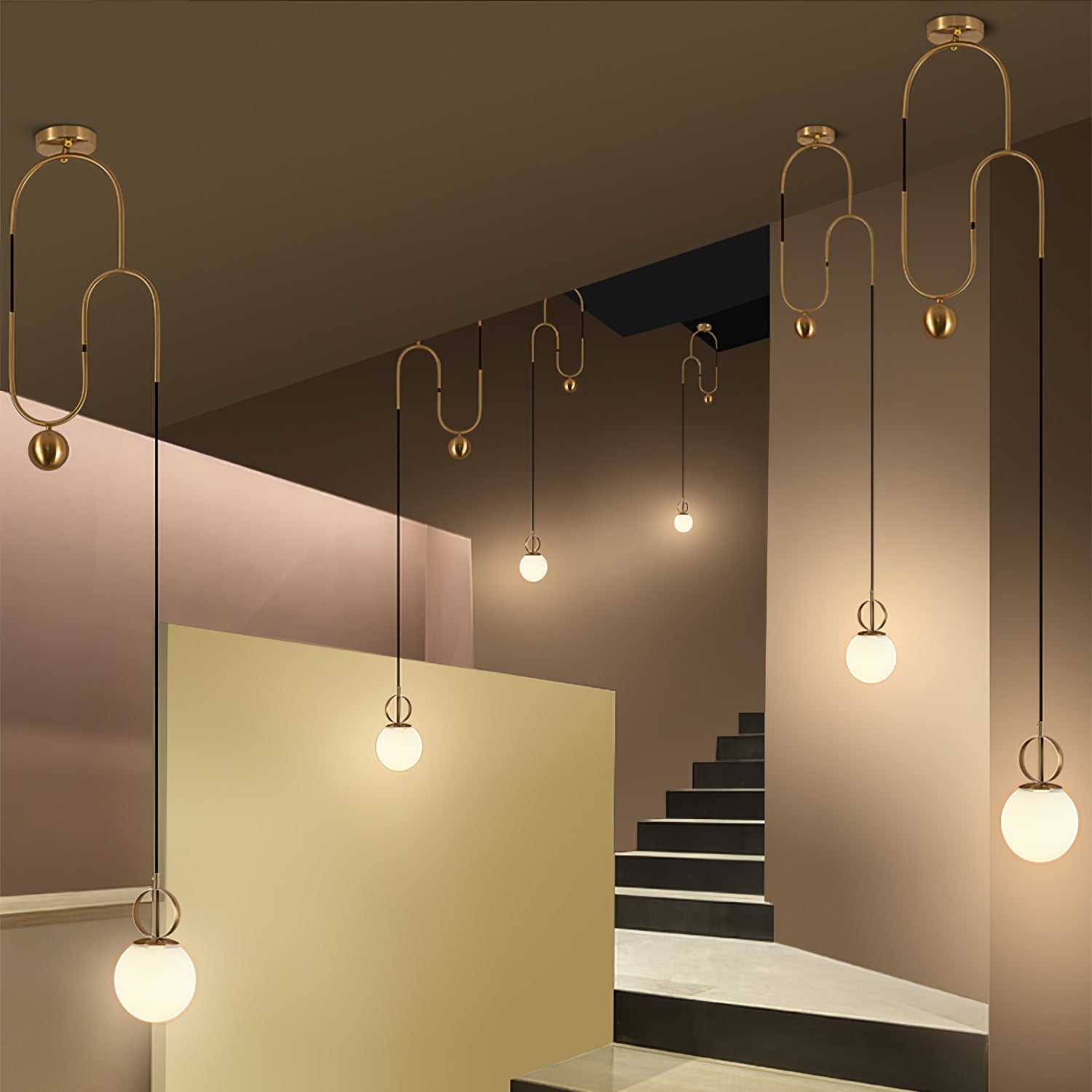 Glass Ball Drop light Pendant Lamp