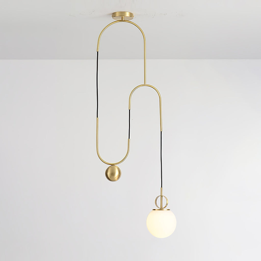 Glass Ball Drop light Pendant Lamp