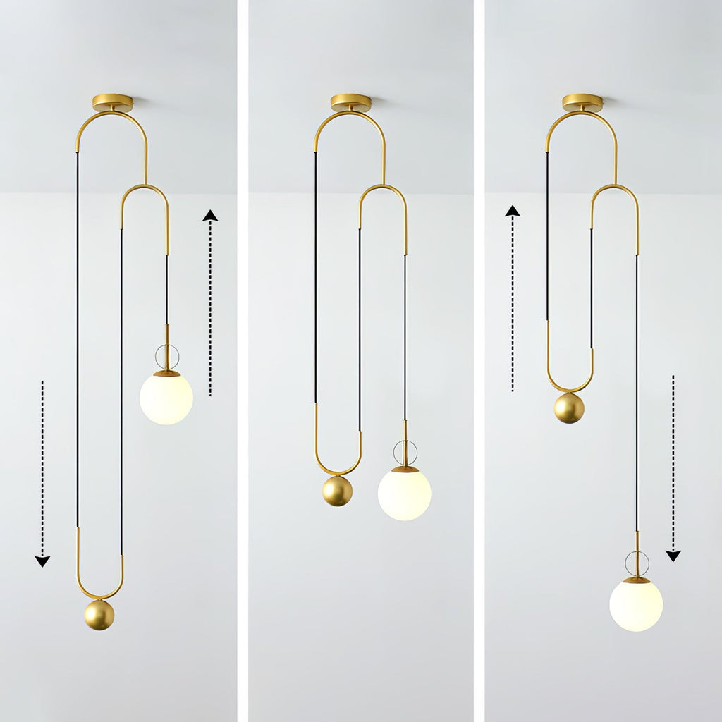 Glass Ball Drop light Pendant Lamp