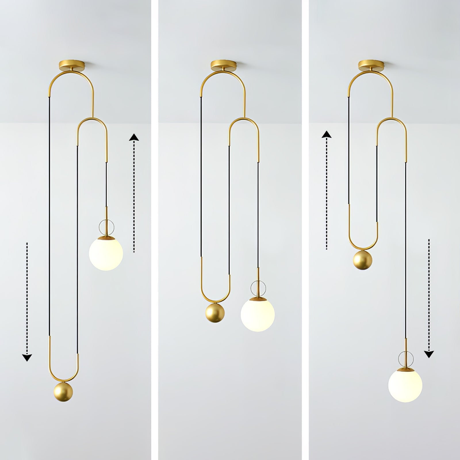 Glass Ball Drop light Pendant Lamp