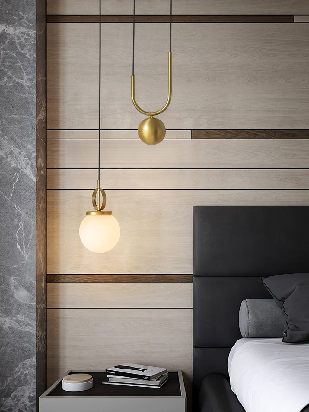 Glass Ball Drop light Pendant Lamp