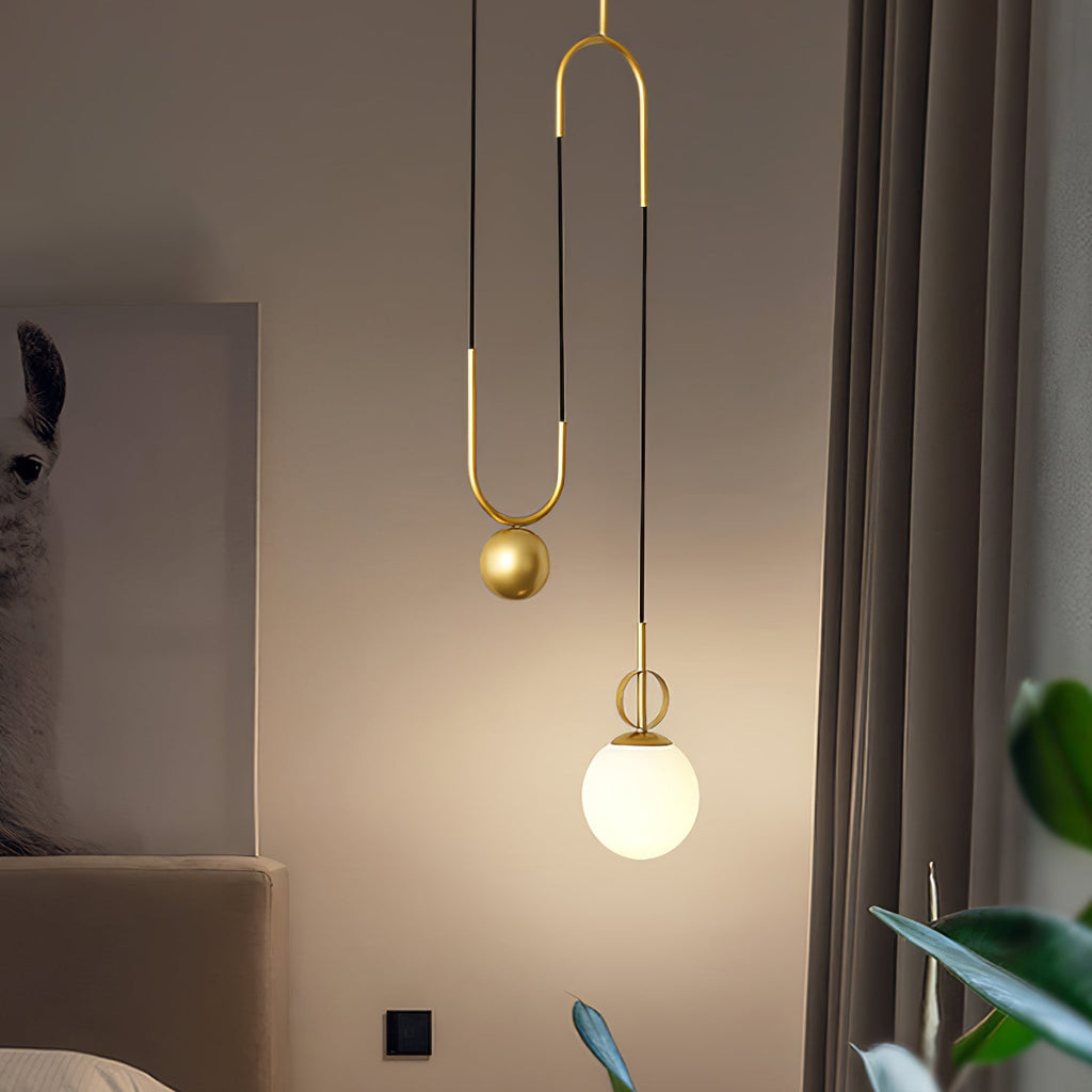 Glass Ball Drop light Pendant Lamp