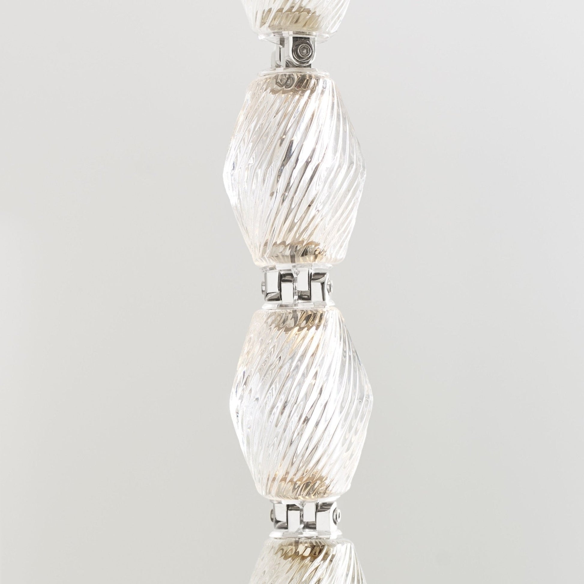 Glass Chain Chandelier