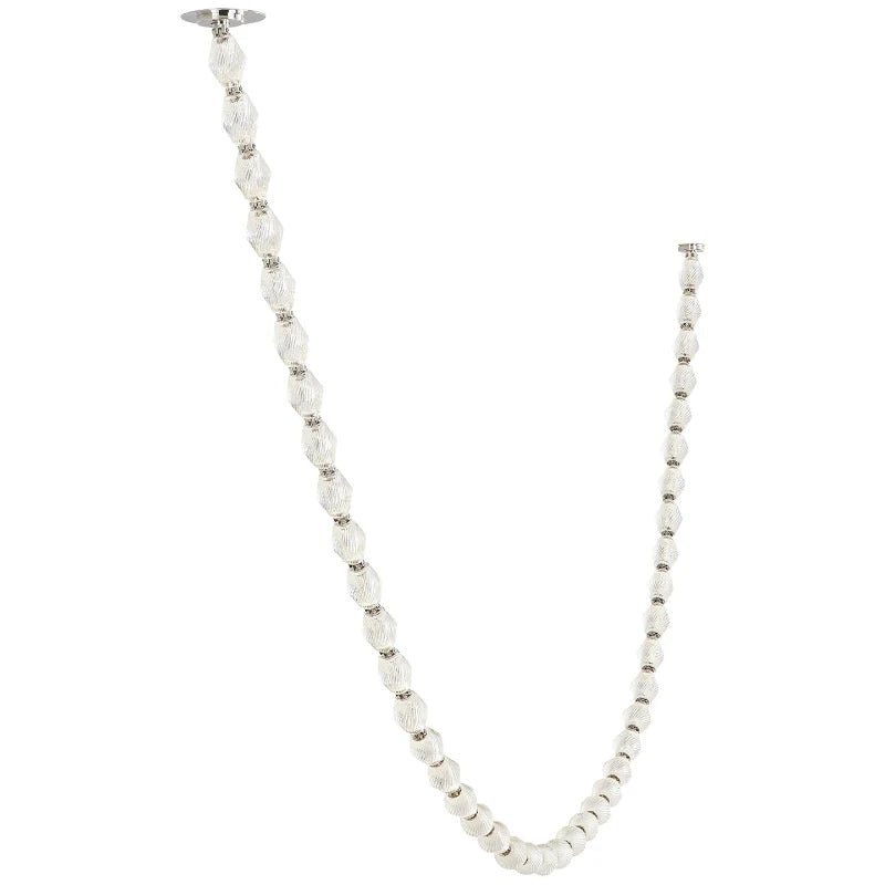 Glass Chain Chandelier
