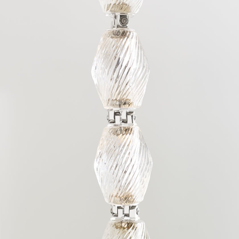 Glass Chain Chandelier