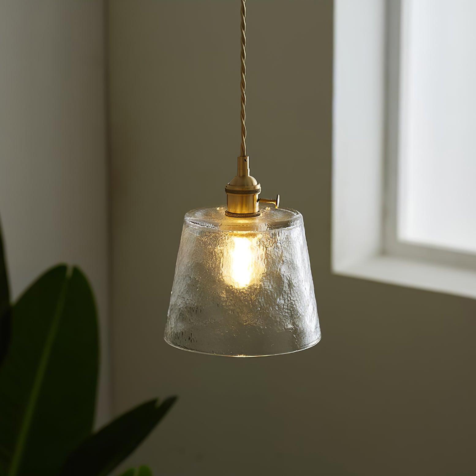 Glass Cup Hanging light Pendant Lamp