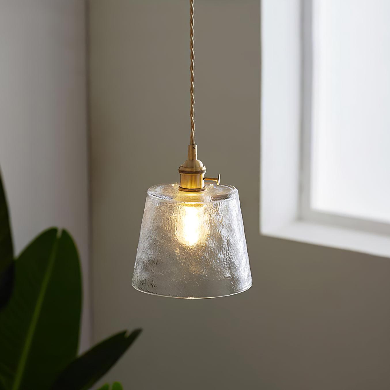 Glass Cup Hanging light Pendant Lamp