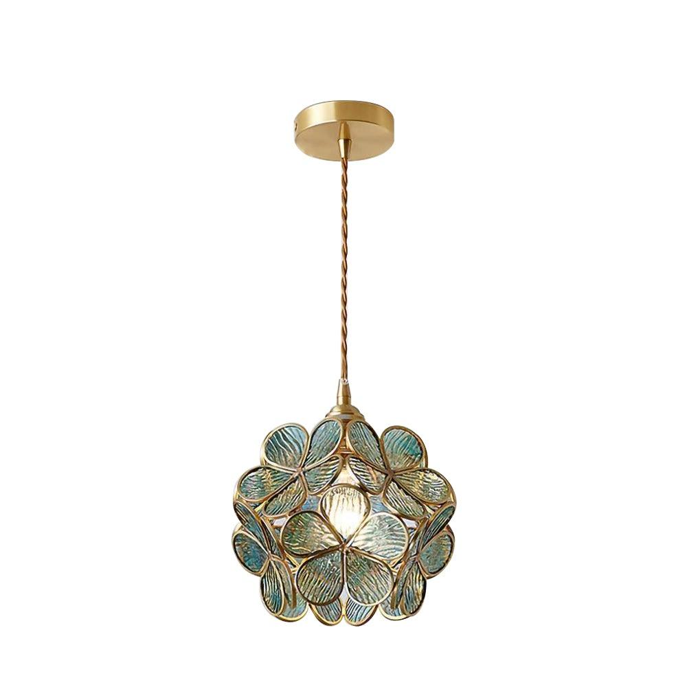 Glass Petal Drop light Pendant Light