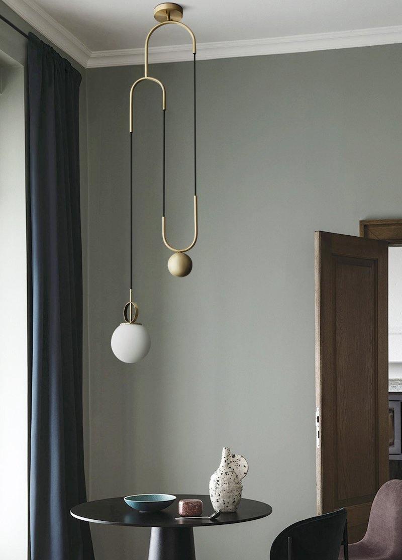 Glass Ball Drop light Pendant Lamp