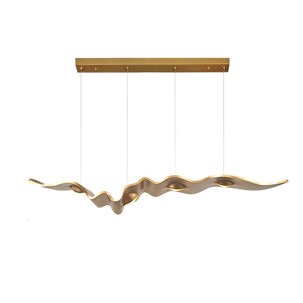 Gold Ribbon Gasolier Chandelier