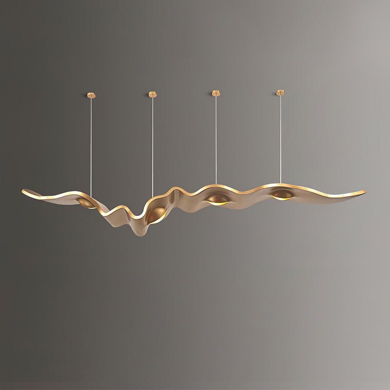 Gold Ribbon Gasolier Chandelier