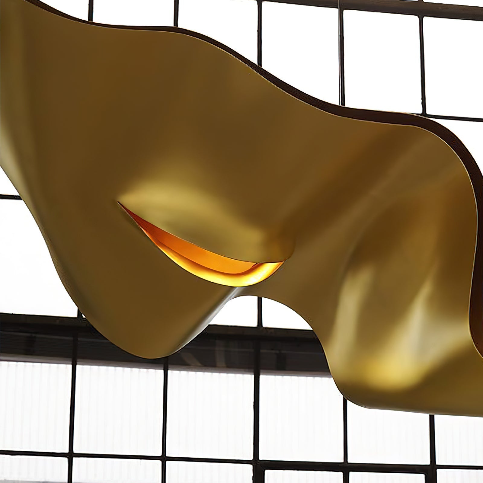 Gold Ribbon Gasolier Chandelier
