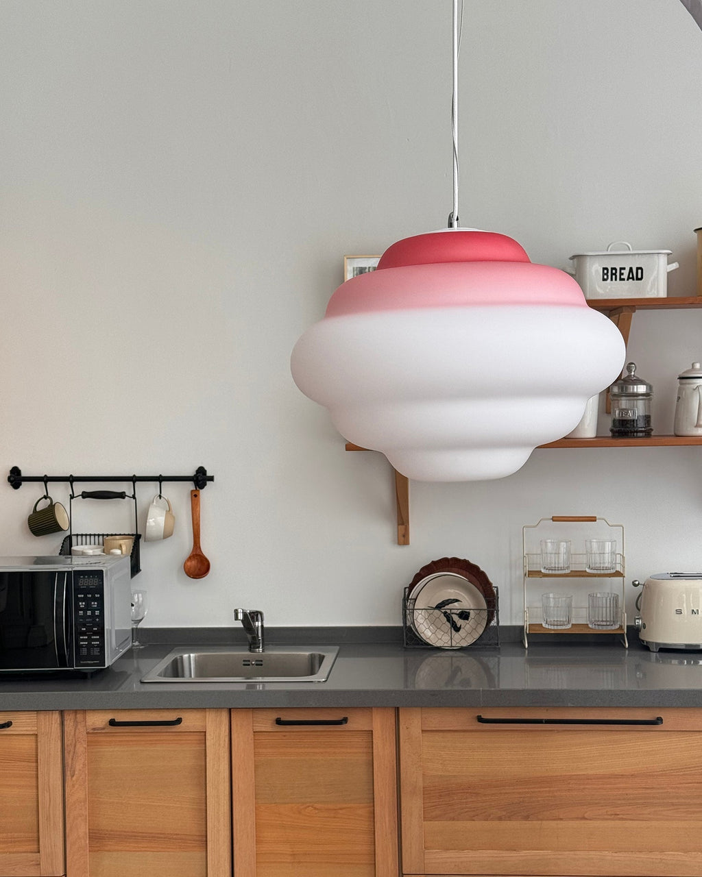 Gradient Cloudy Hanging light Pendant Lamp