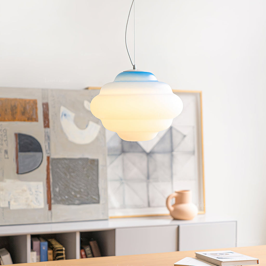 Gradient Cloudy Hanging light Pendant Lamp